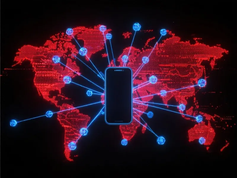 全球高速网络节点示意图