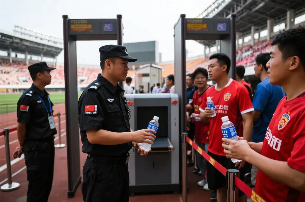 体育场安检通道